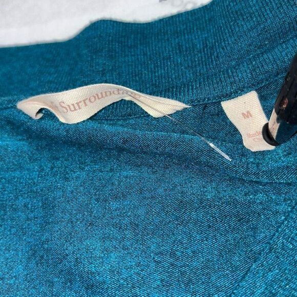 Soft Surroundings Medeline Hanker chief Tunic Layered Pullover Top Legion Blue M - Picture 11 of 13